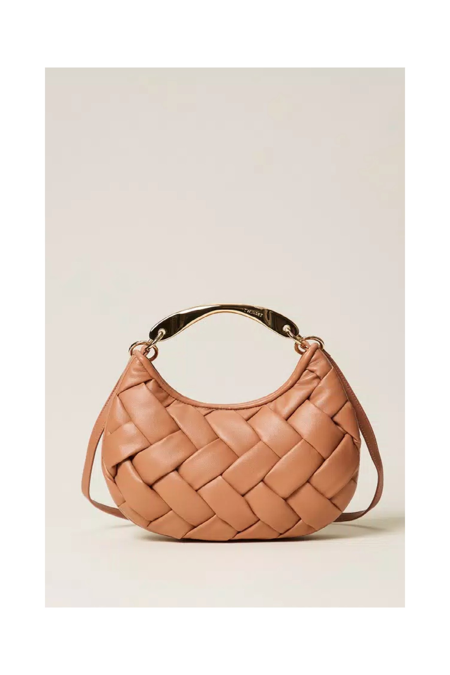 BORSA CROISSANT INTRECCIATA A MANO  TWINSET