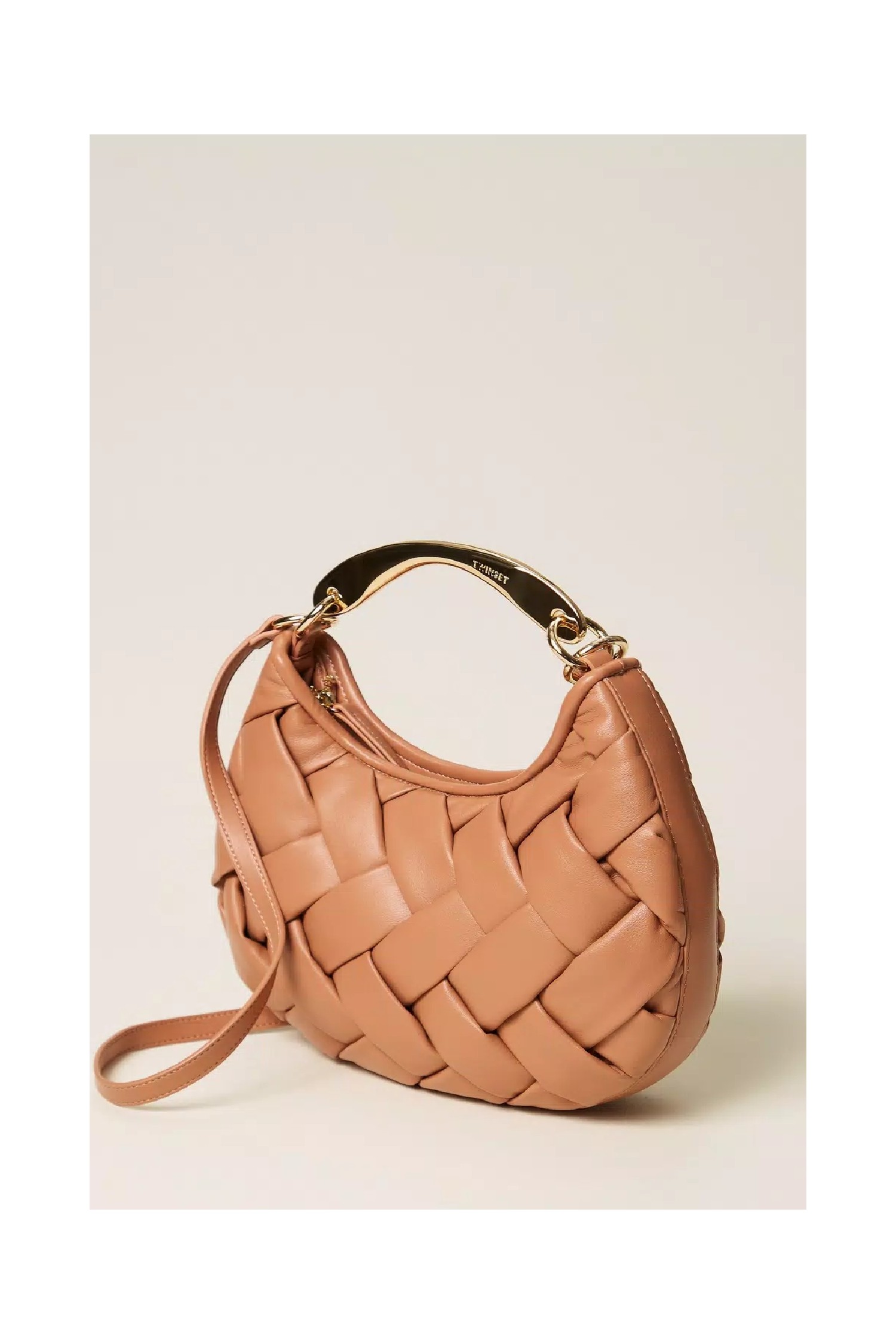 BORSA CROISSANT INTRECCIATA A MANO  TWINSET