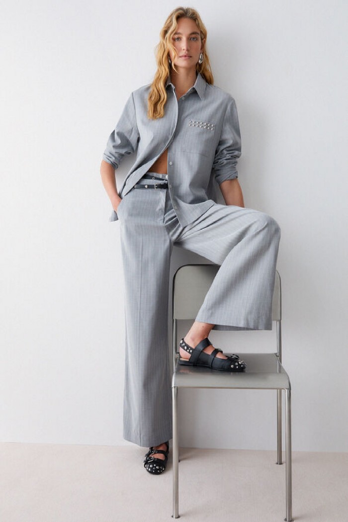 CAMICIA GESSATA CON BORCHIE LIU JO
