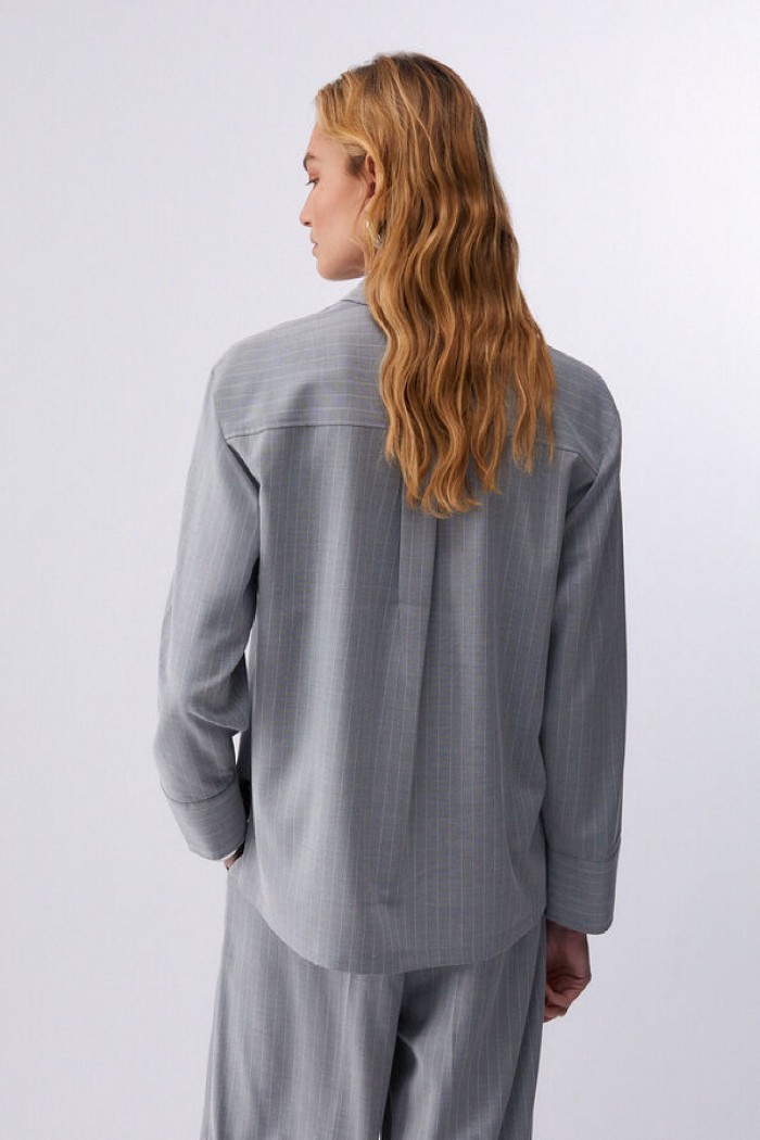 CAMICIA GESSATA CON BORCHIE LIU JO