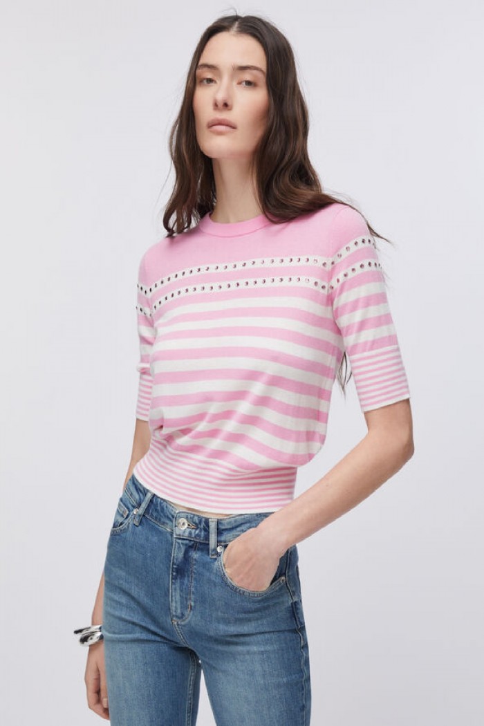 MAGLIA A RIGHE LIU JO