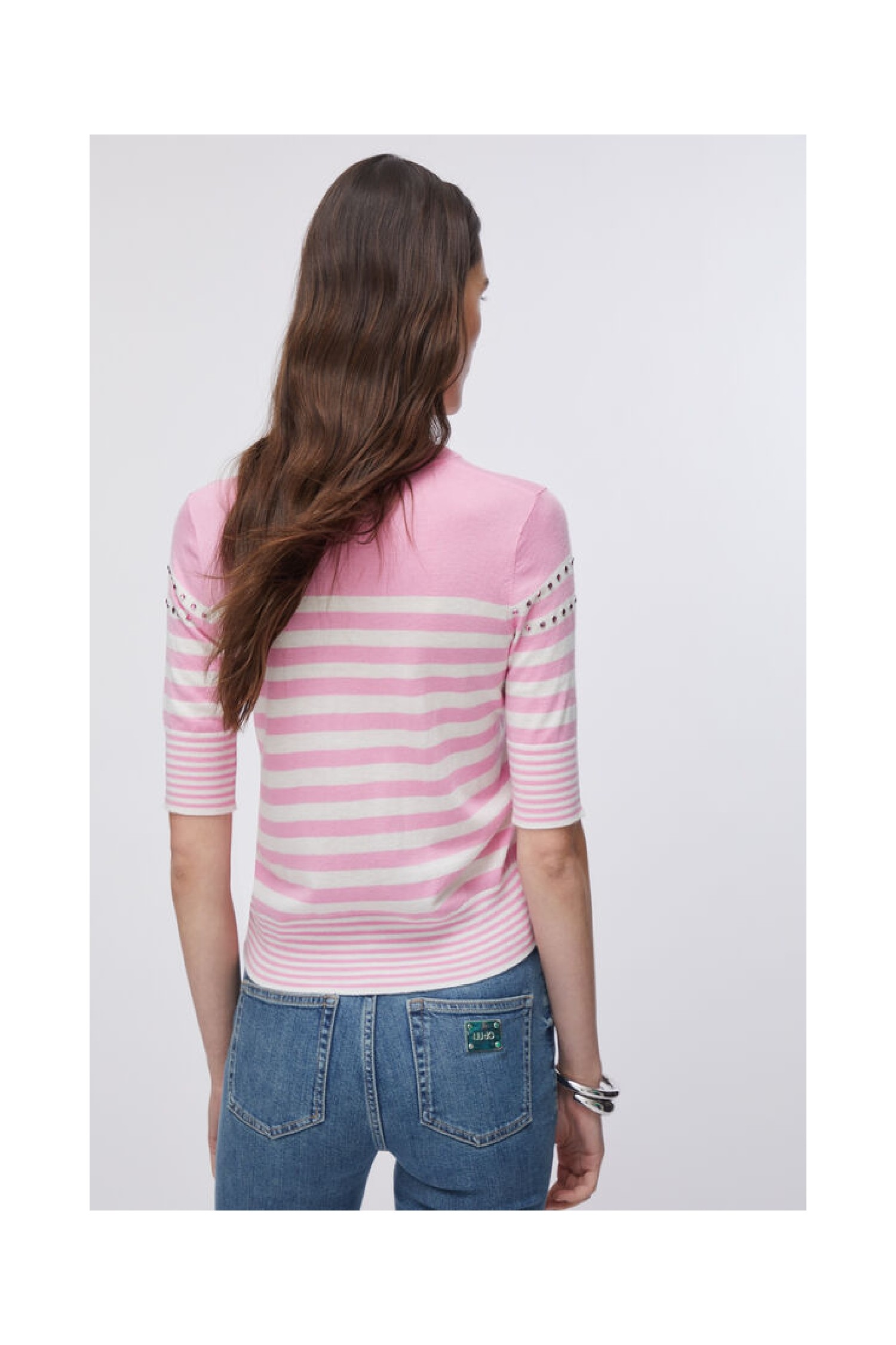 MAGLIA A RIGHE LIU JO