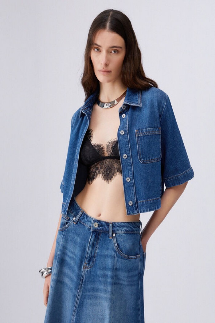 CAMICIA IN DENIM LIU JO