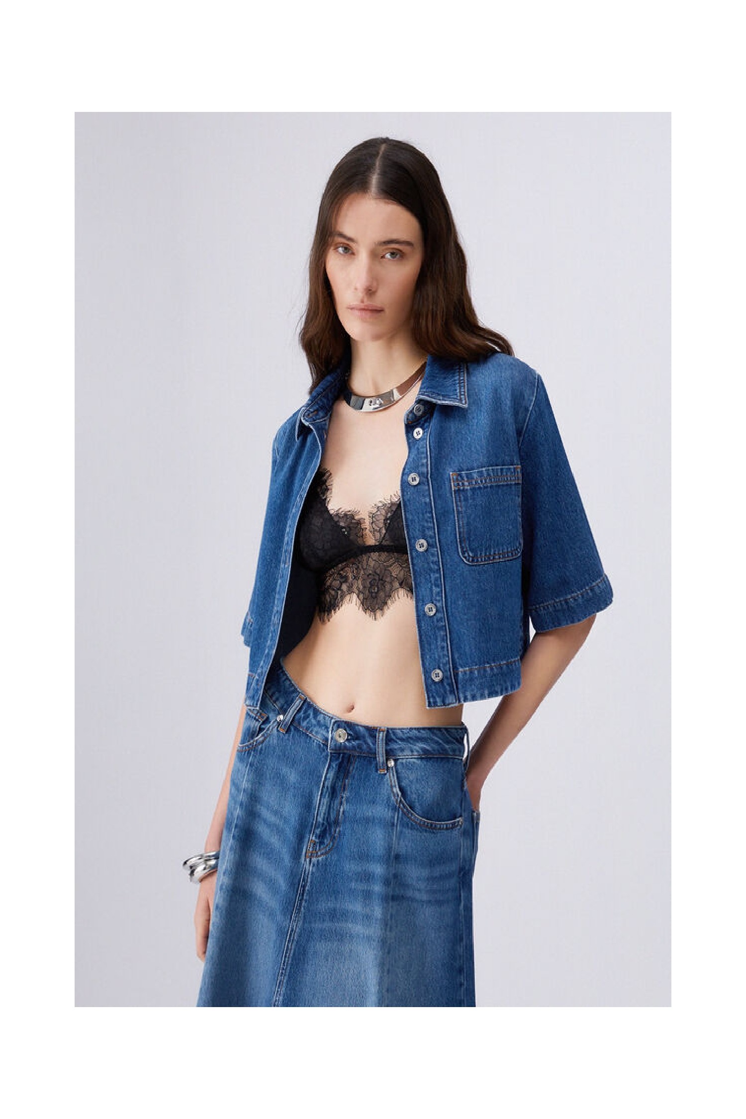 CAMICIA IN DENIM LIU JO