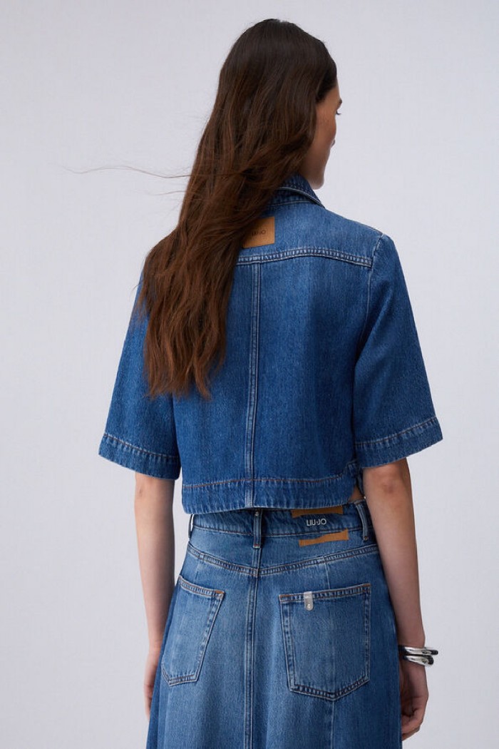 CAMICIA IN DENIM LIU JO