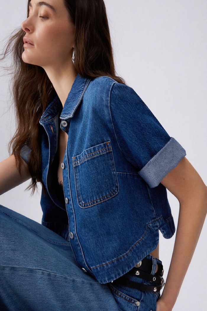 CAMICIA IN DENIM LIU JO
