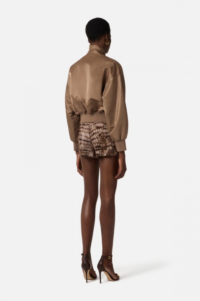 BOMBER IN NYLON ELISABETTA FRANCHI