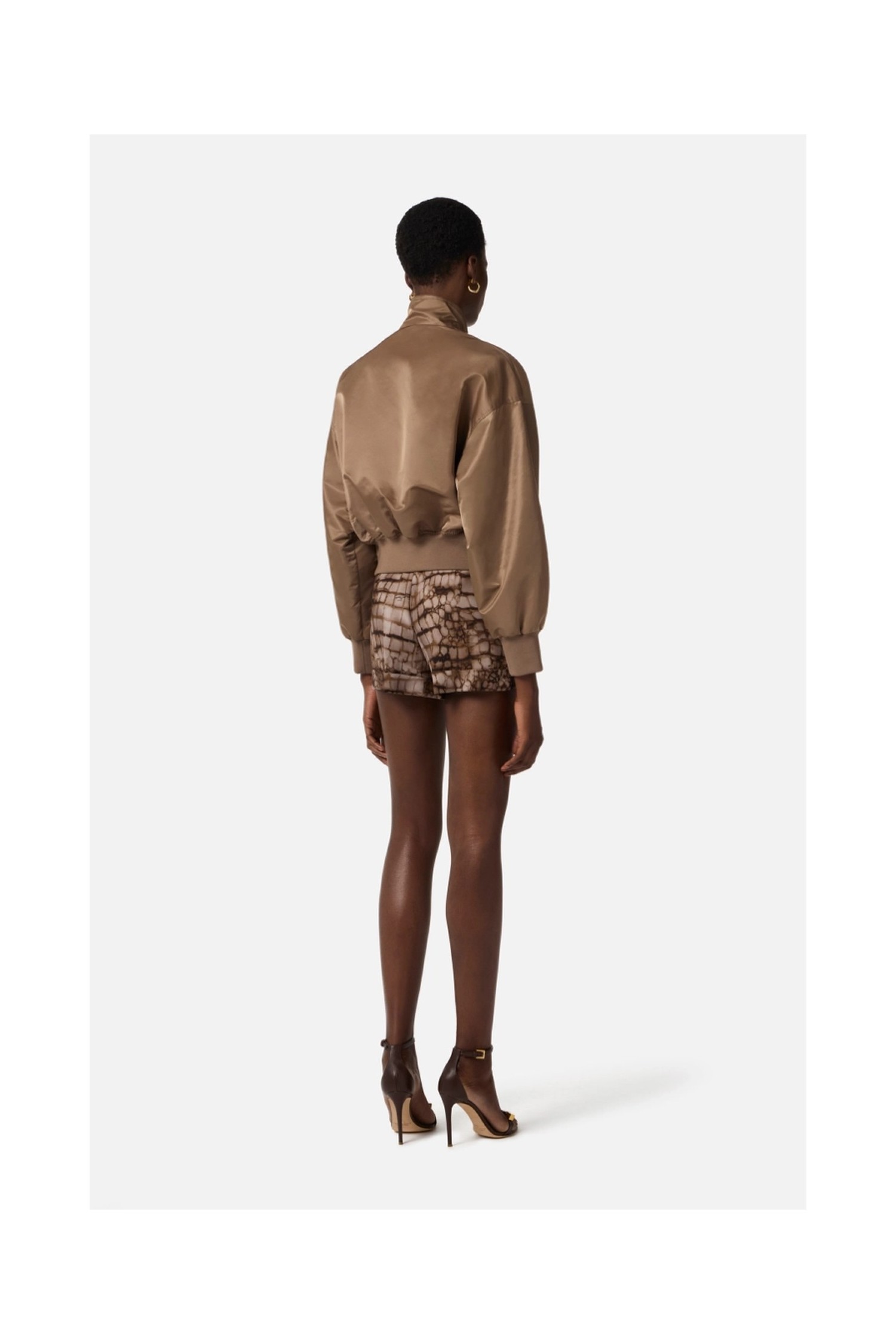 BOMBER IN NYLON ELISABETTA FRANCHI