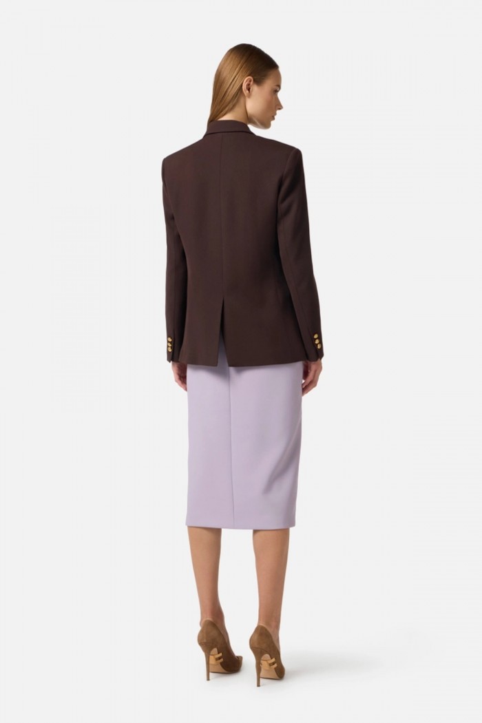 GIACCA DOPPIOPETTO IN GABARDINA ELISABETTA FRANCHI