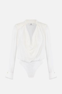 BODY IN GEORGETTE DI VISCOSA ELISABETTA FRANCHI