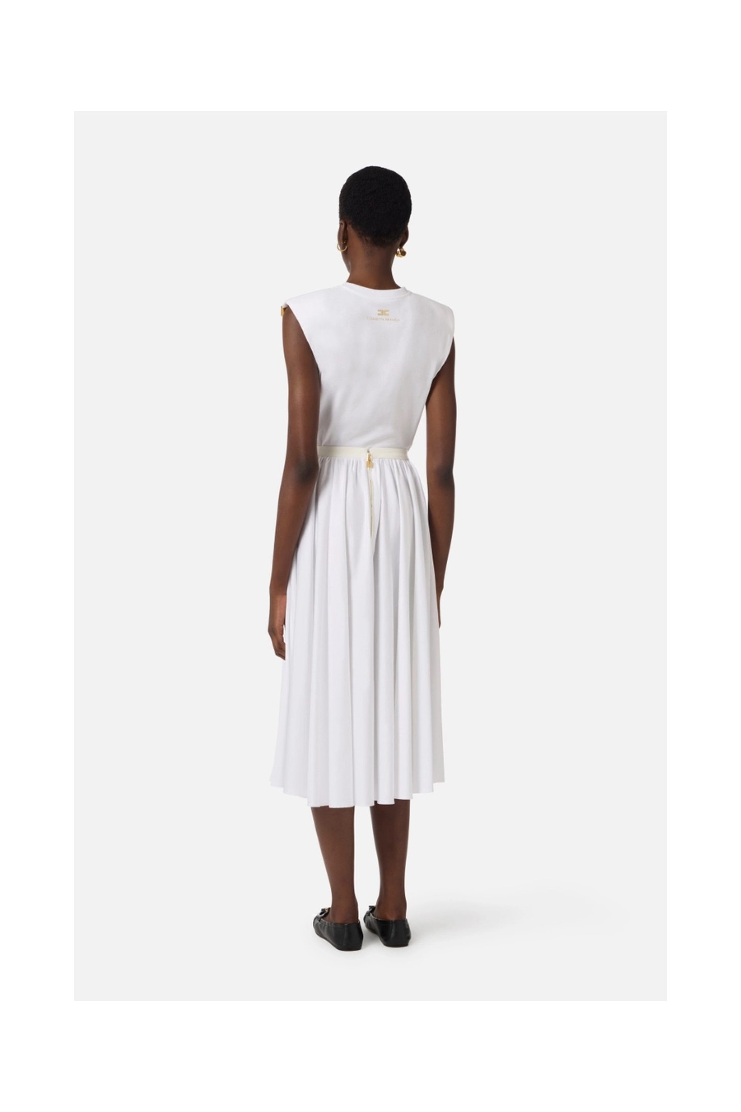 TSHIRT IN JERSEY CON NODO ELISABETTA FRANCHI