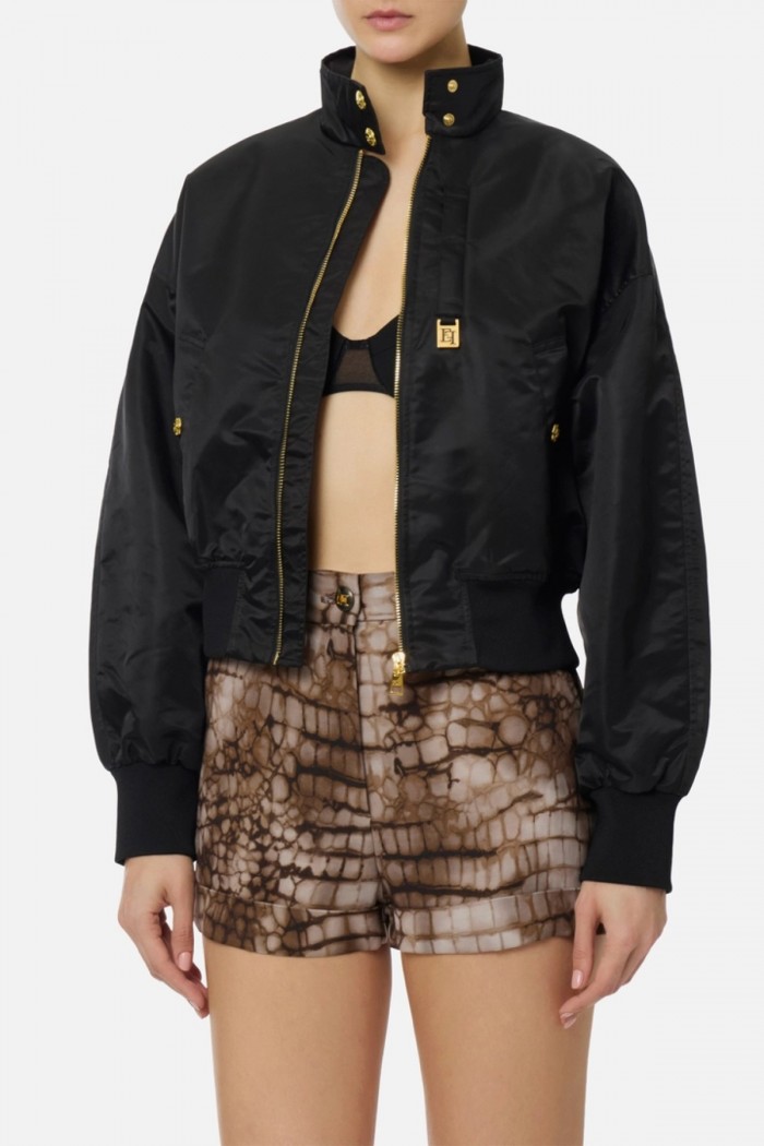 BOMBER IN NYLON ELISABETTA FRANCHI