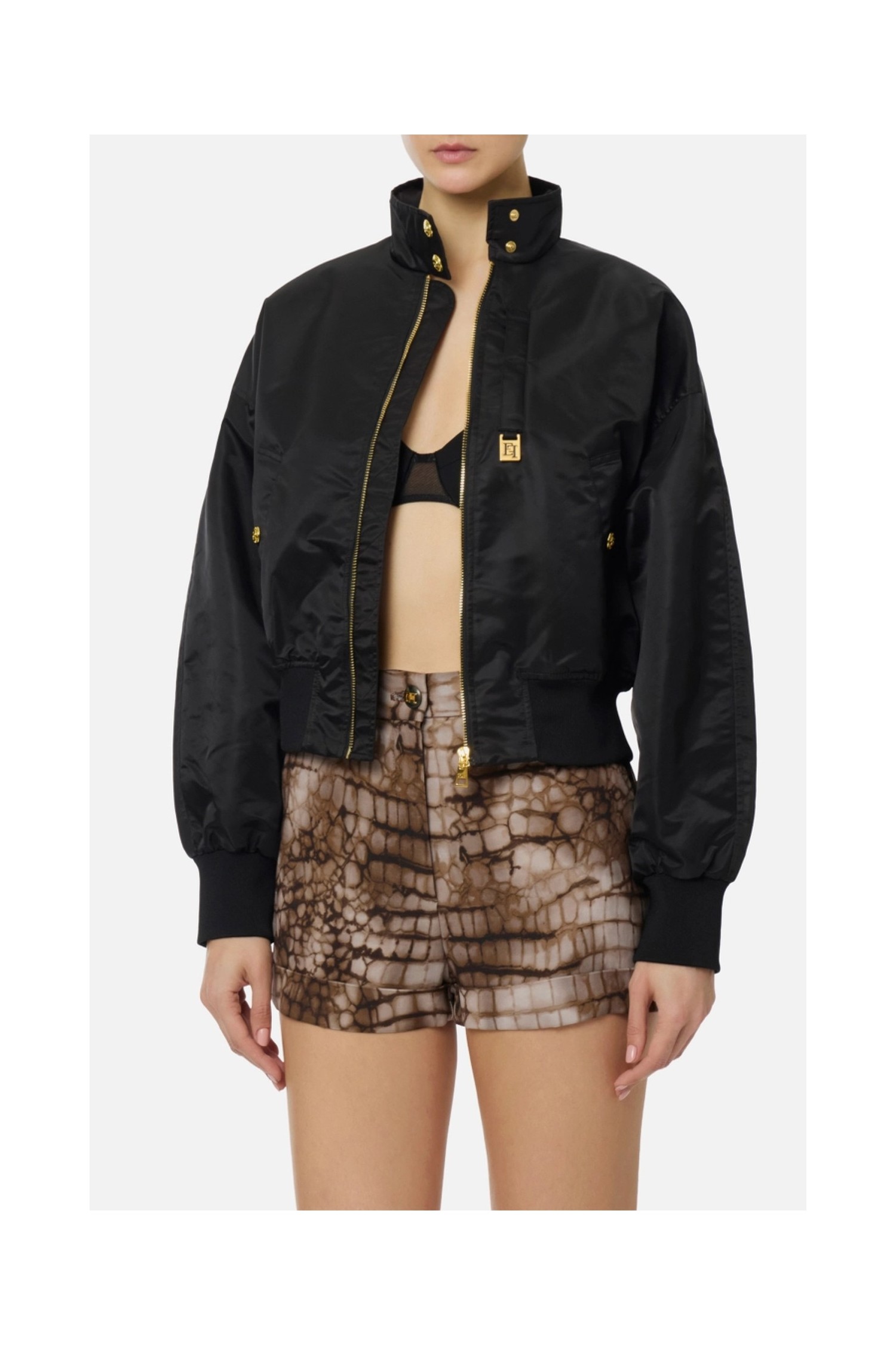 BOMBER IN NYLON ELISABETTA FRANCHI
