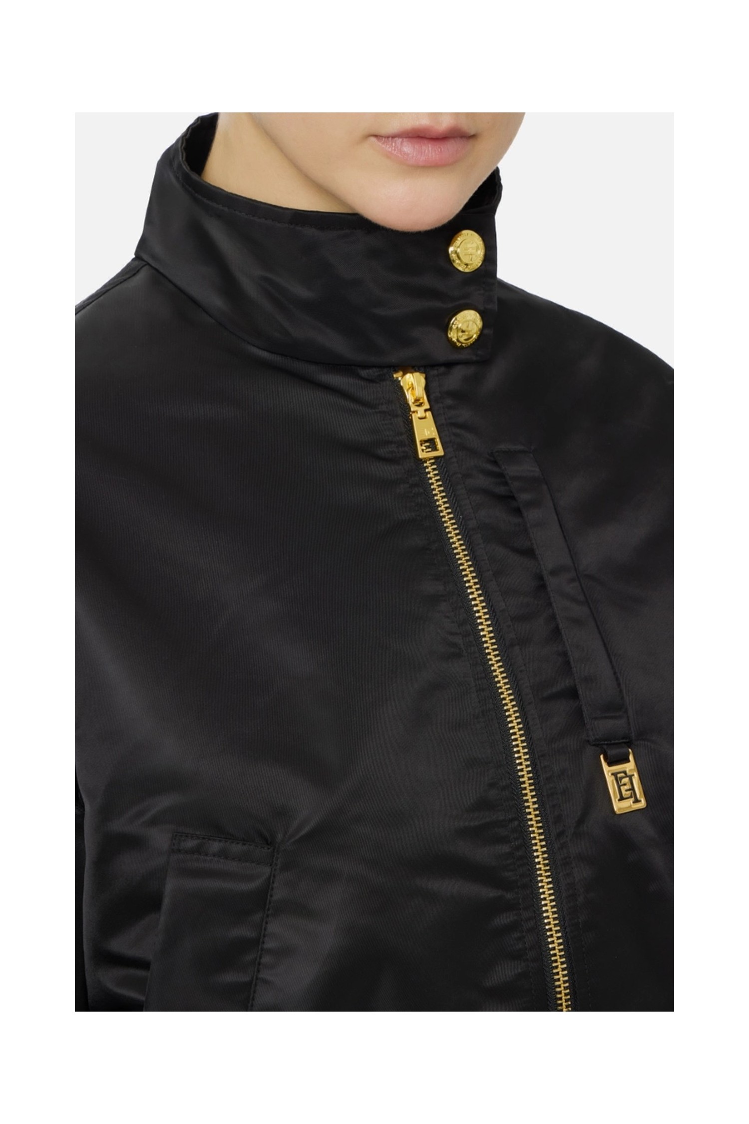BOMBER IN NYLON ELISABETTA FRANCHI