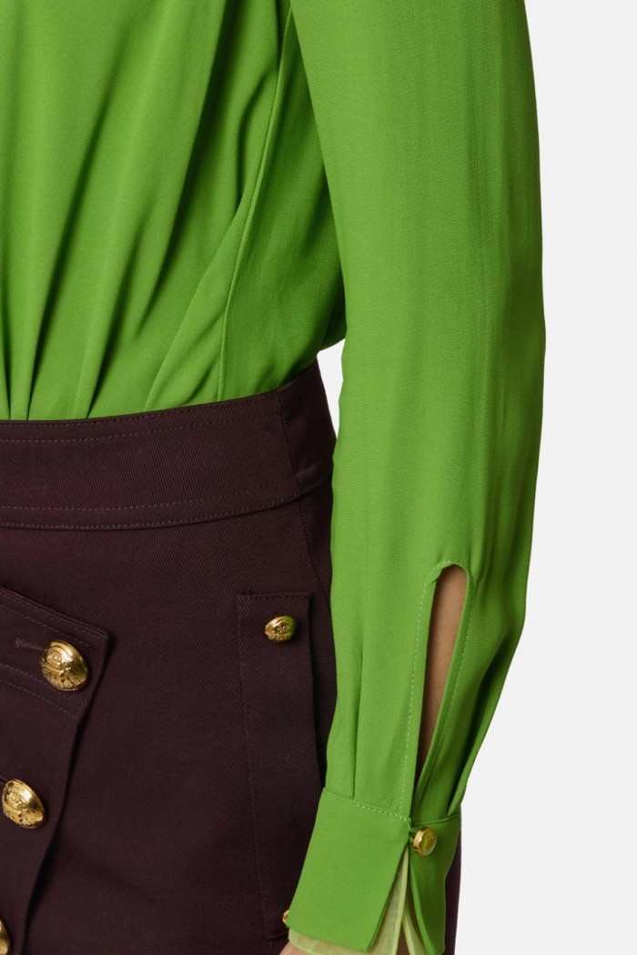 CAMICIA A BODY IN GEORGETTE ELISABETTA FRANCHI