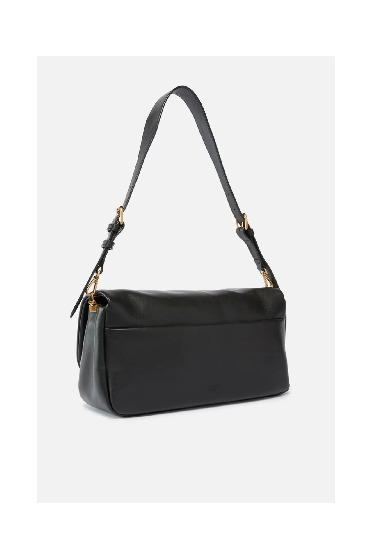 BORSA A TRACOLLA MEDIA LOVE BAG CLICK SOFT HORIZONTAL HANDLE PINKO