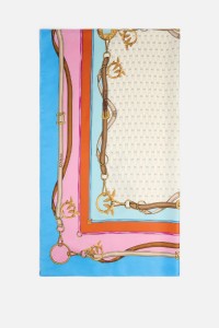 FOULARD CON STAMPA MULTICOLOR PINKO