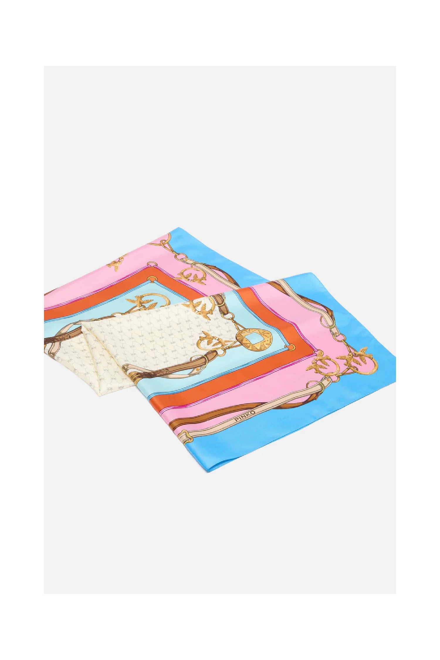 FOULARD CON STAMPA MULTICOLOR PINKO