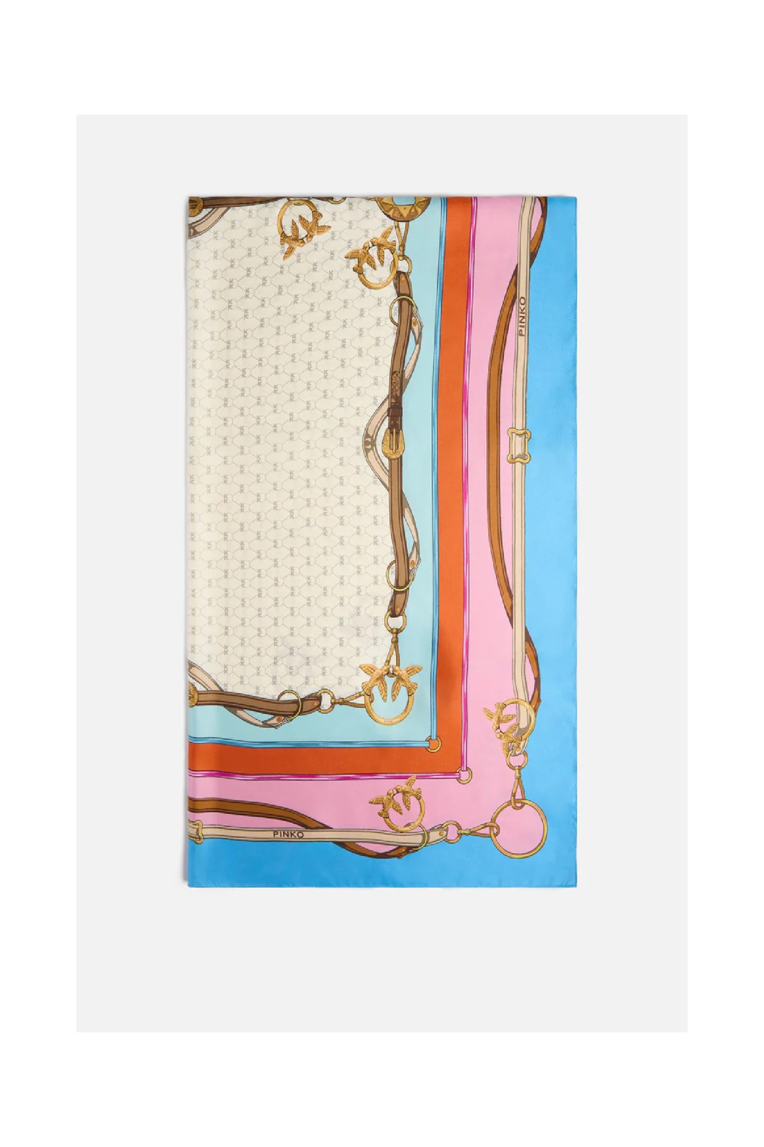 FOULARD CON STAMPA MULTICOLOR PINKO