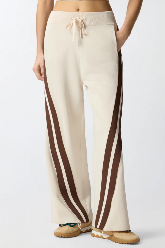 PANTALONI SPORTIVI CON BANDE PINKO