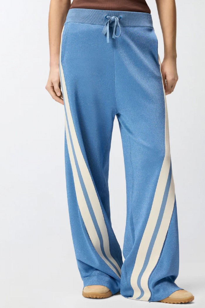 PANTALONI SPORTIVI CON BANDE PINKO