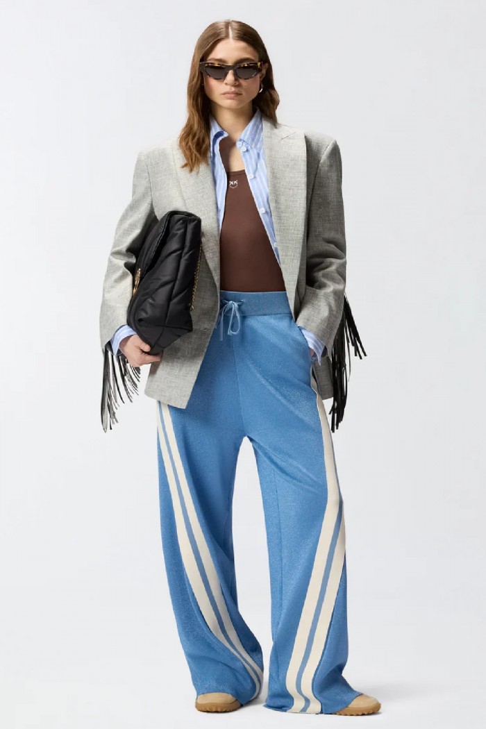 PANTALONI SPORTIVI CON BANDE PINKO