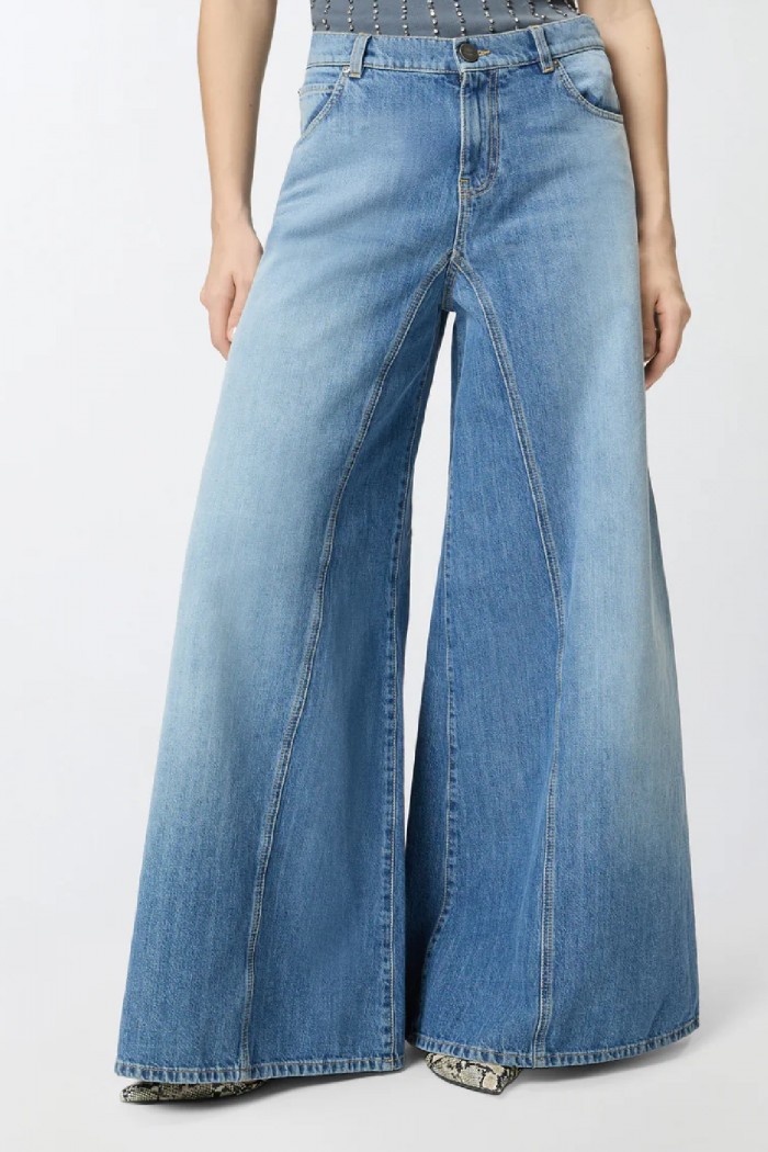 JEANS SVASATI SUPER WIDE LEG PINKO