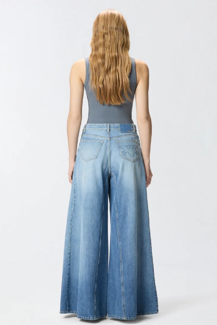 JEANS SVASATI SUPER WIDE LEG PINKO