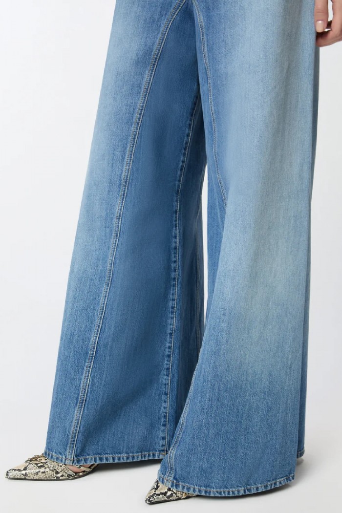 JEANS SVASATI SUPER WIDE LEG PINKO