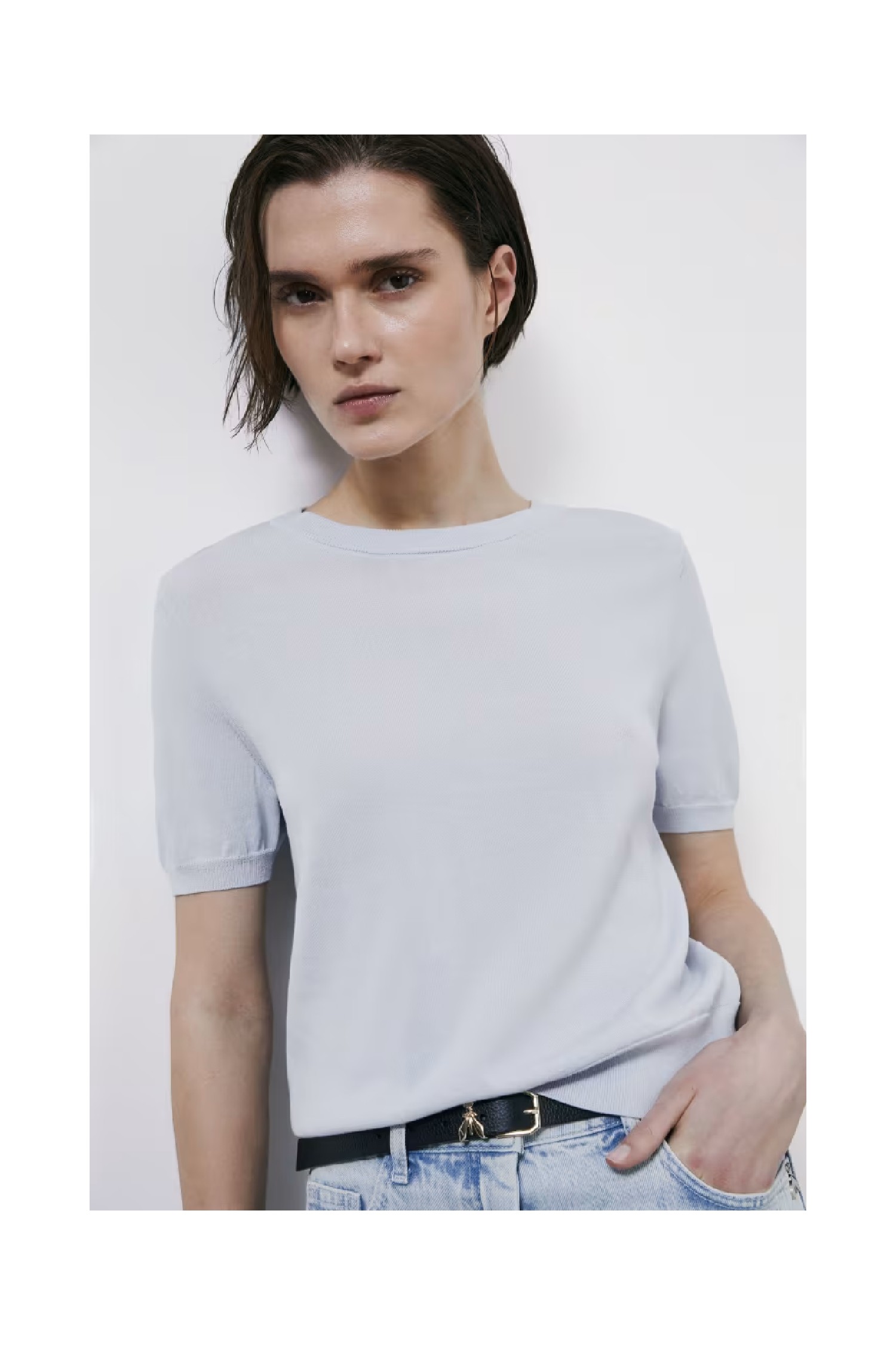 T-SHIRT IN MAGLIA LEGGERA PATRIZIA PEPE