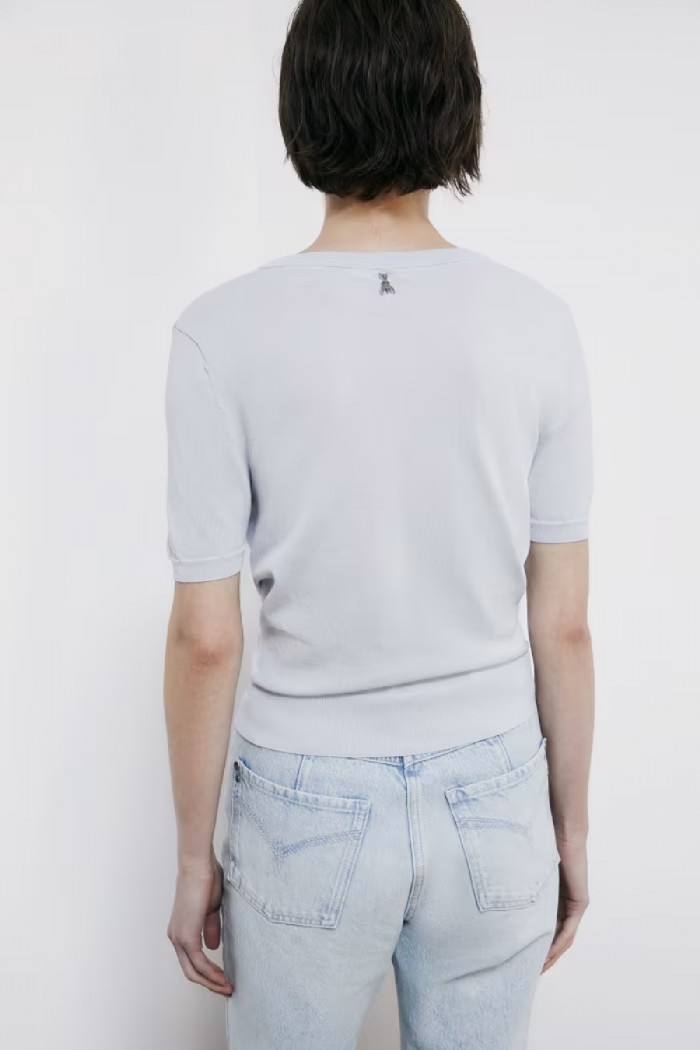 T-SHIRT IN MAGLIA LEGGERA PATRIZIA PEPE