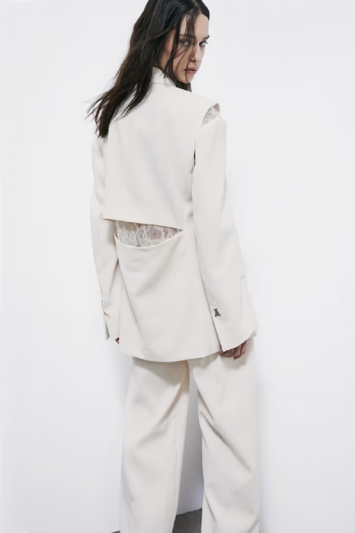 BLAZER OVER IN CREPE PATRIZIA PEPE