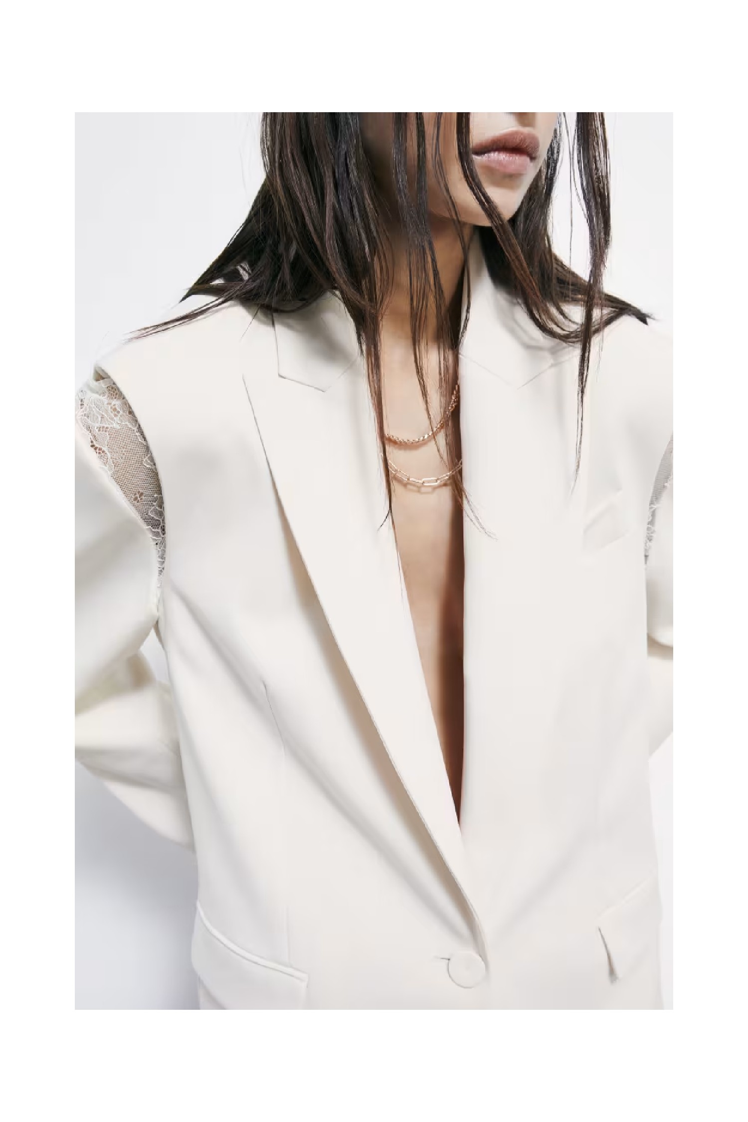 BLAZER OVER IN CREPE PATRIZIA PEPE