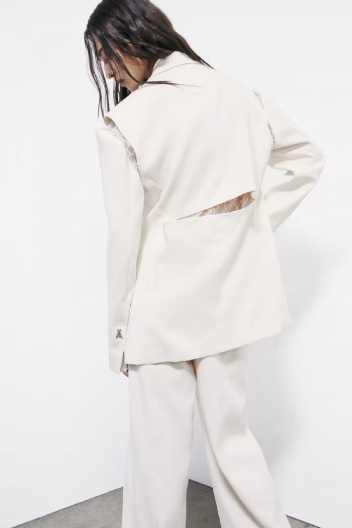 BLAZER OVER IN CREPE PATRIZIA PEPE