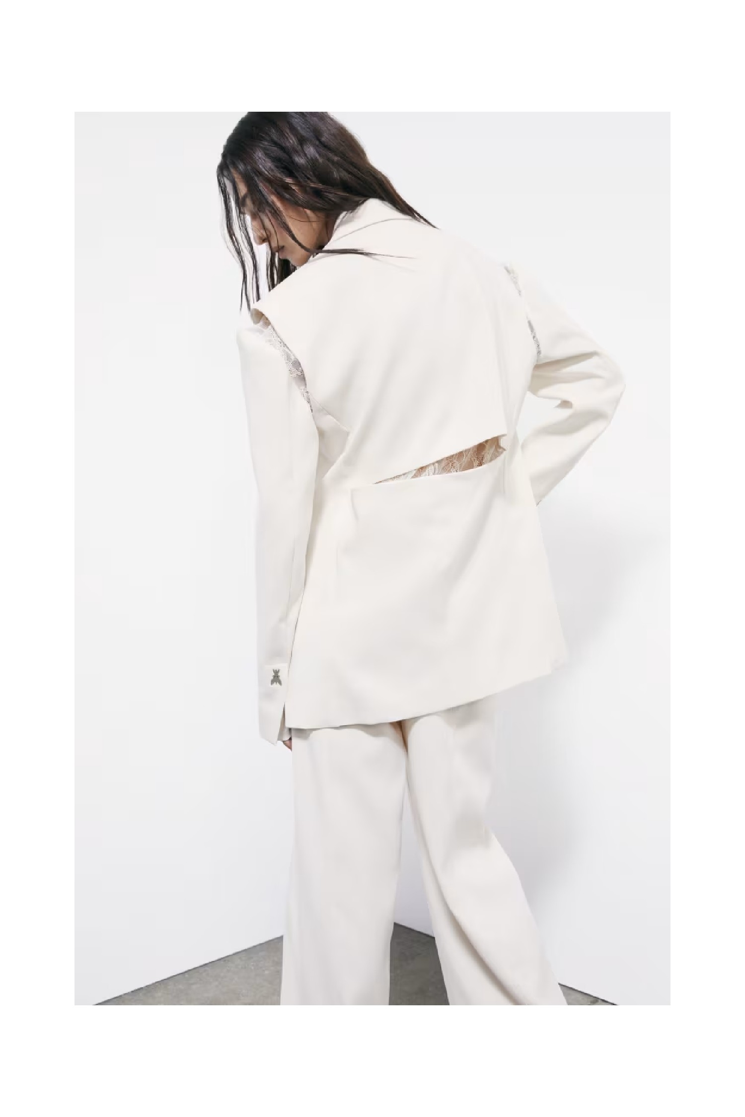 BLAZER OVER IN CREPE PATRIZIA PEPE