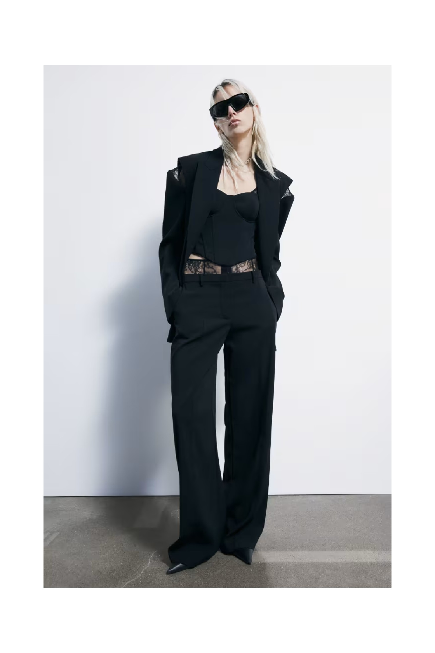 BLAZER OVER IN CREPE PATRIZIA PEPE