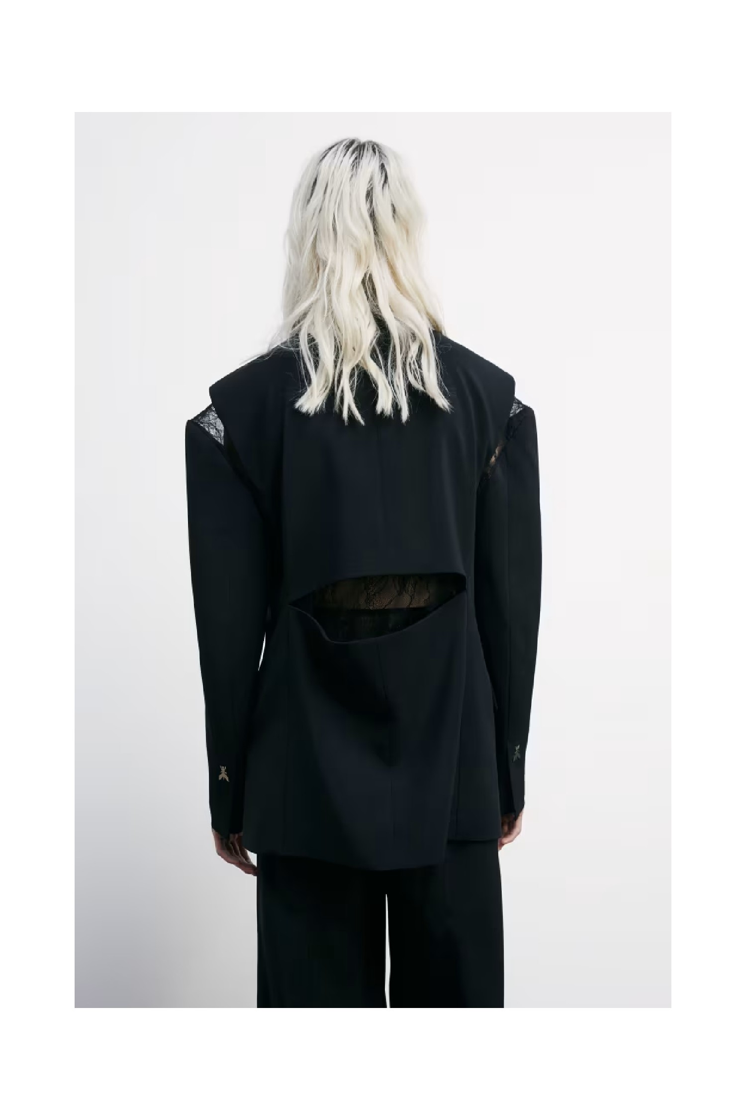 BLAZER OVER IN CREPE PATRIZIA PEPE