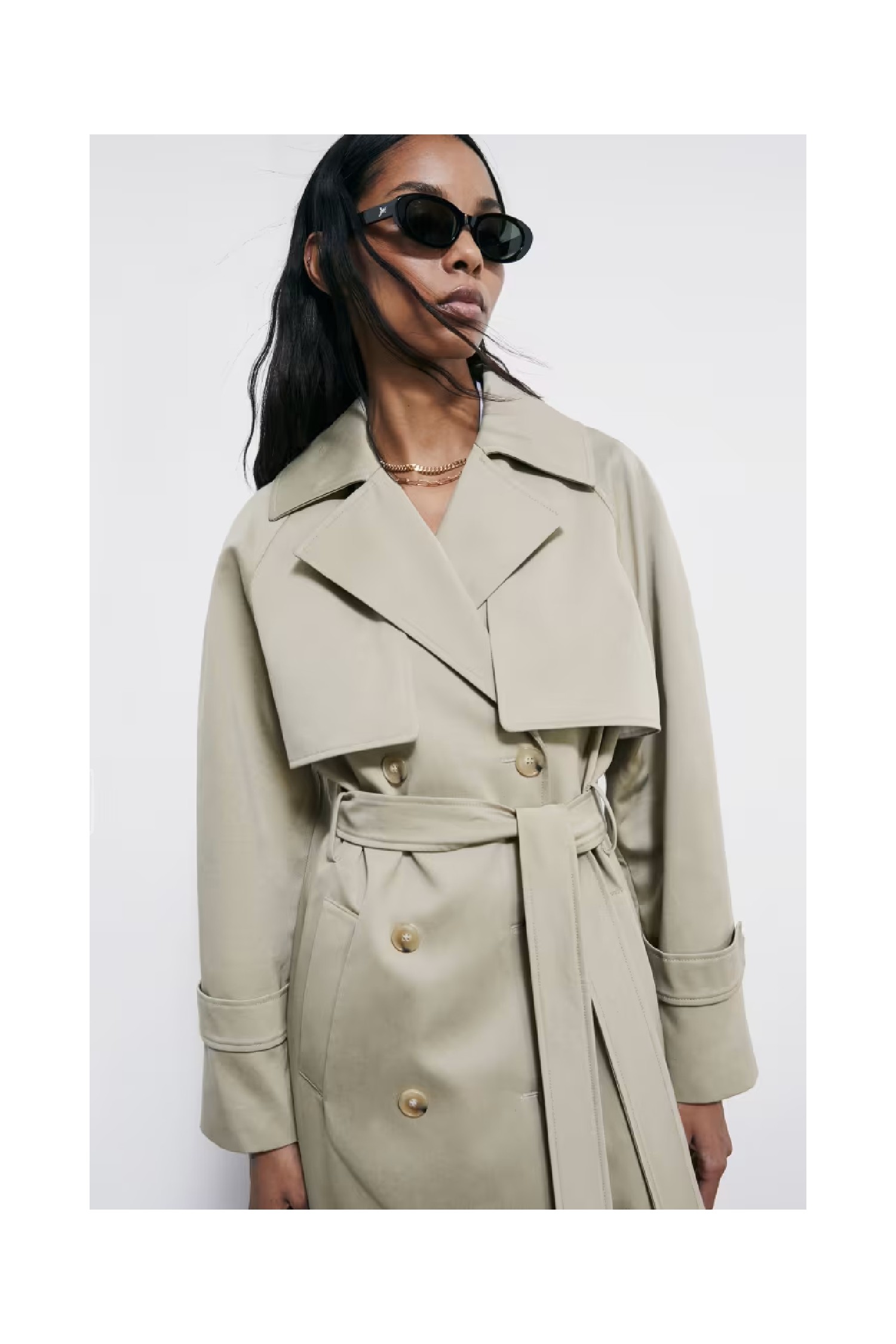 TRENCH STRUTTURATO OVER IN COTONE PATRIZIA PEPE