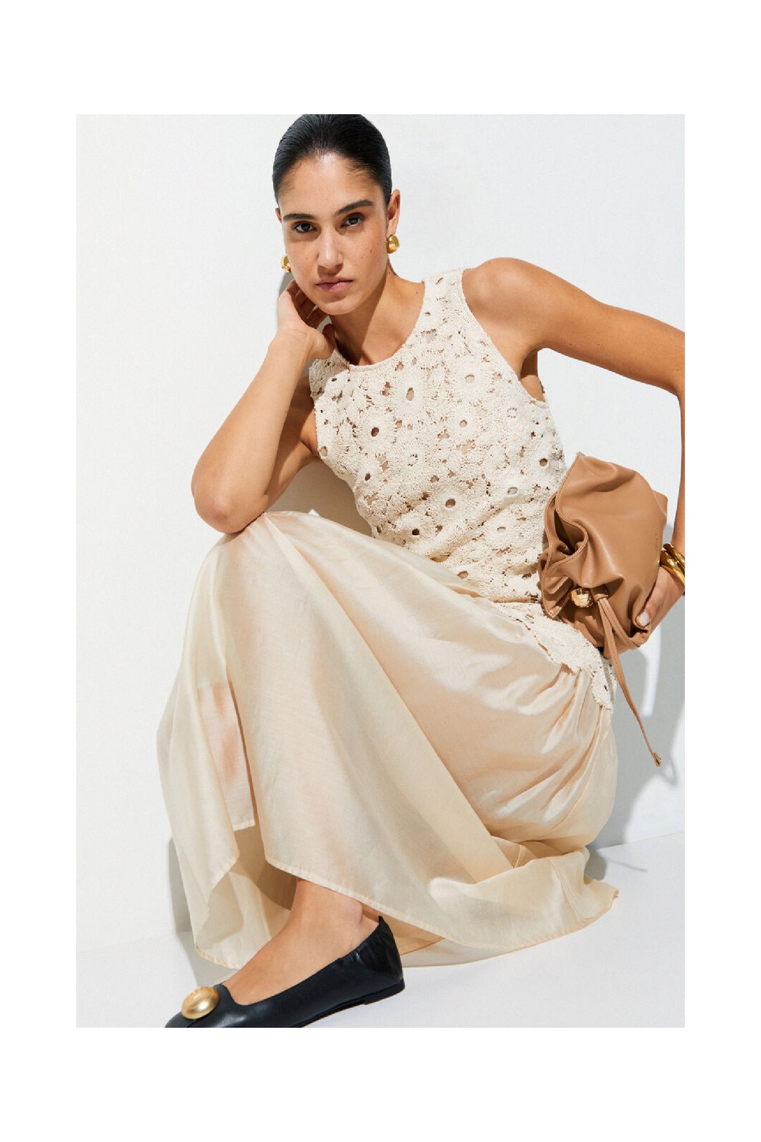 ABITO LUNGO IN MACRAME' LIU JO