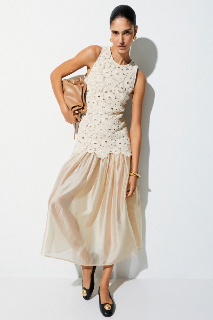 ABITO LUNGO IN MACRAME' LIU JO
