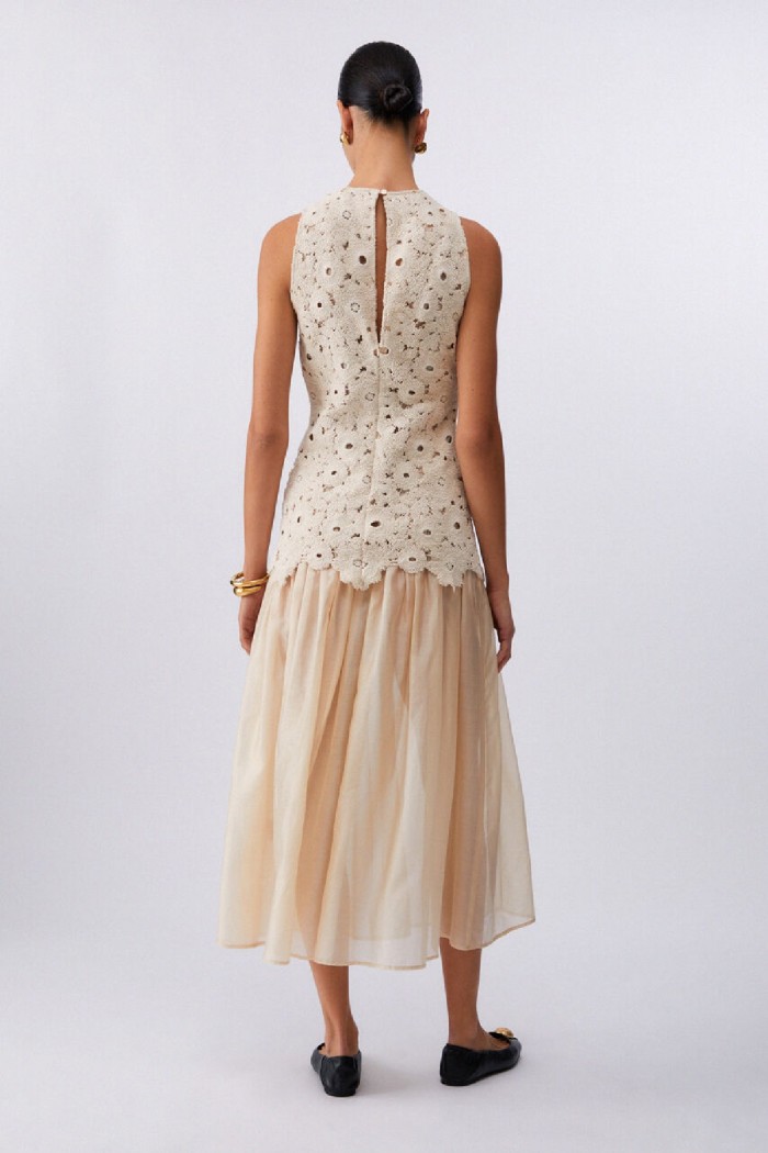 ABITO LUNGO IN MACRAME' LIU JO