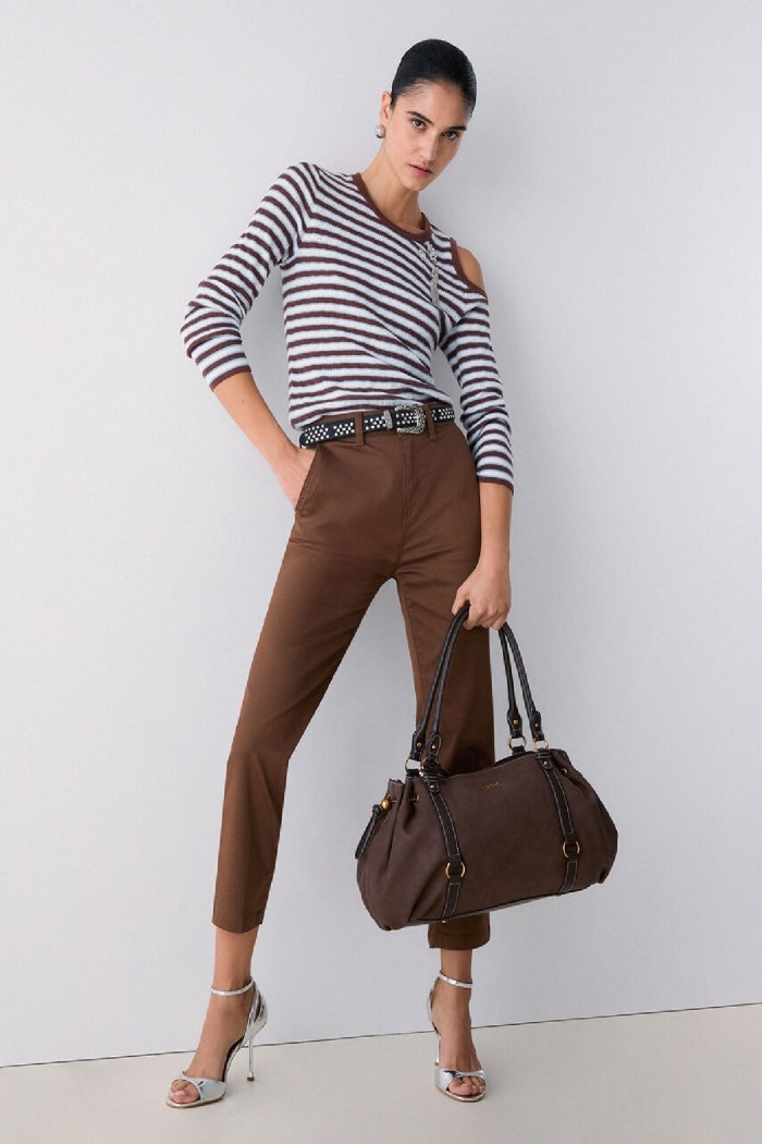 PANTALONI CHINO CAPRI  LIU JO