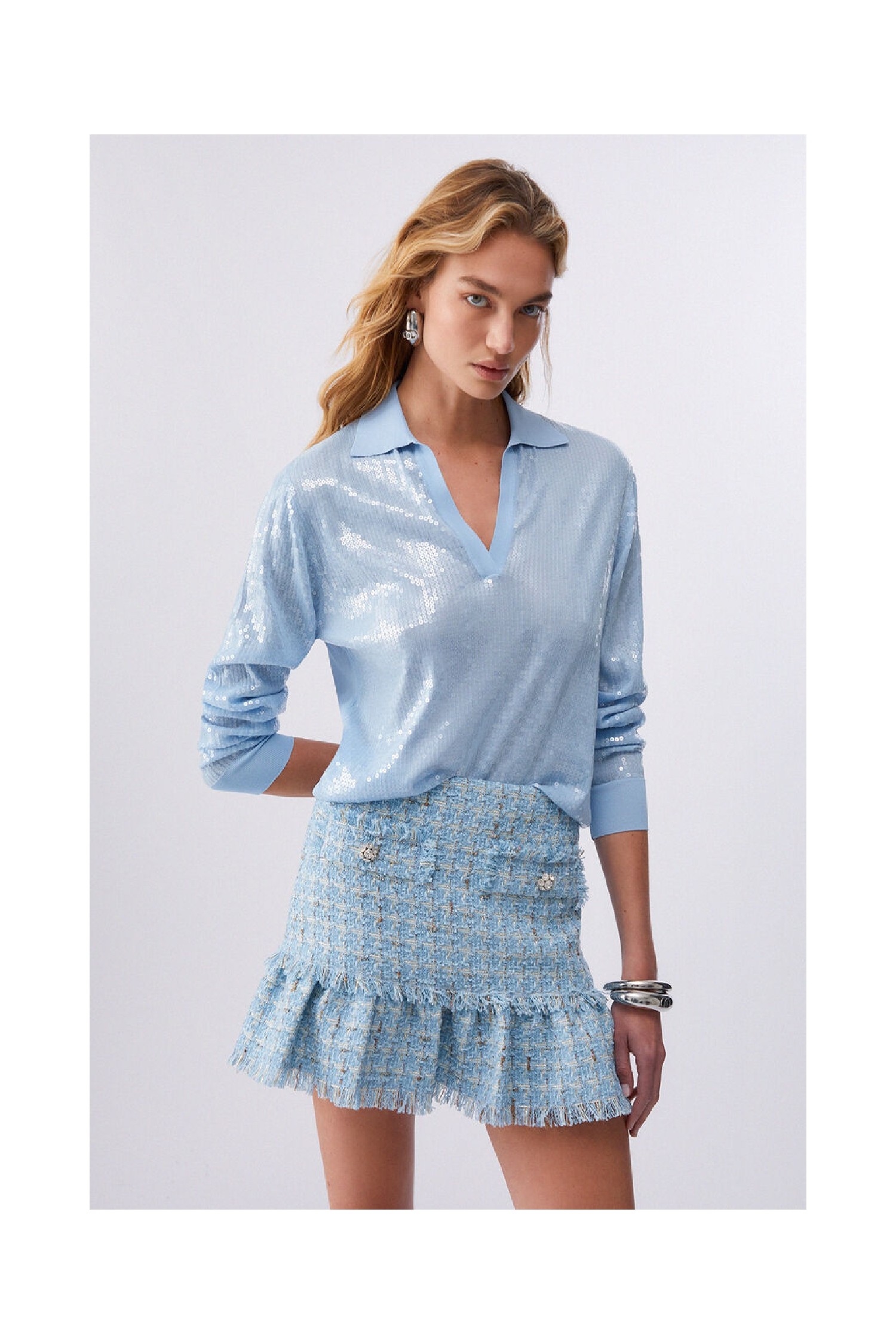 MAGLIA CON PAILLETTES LIU JO