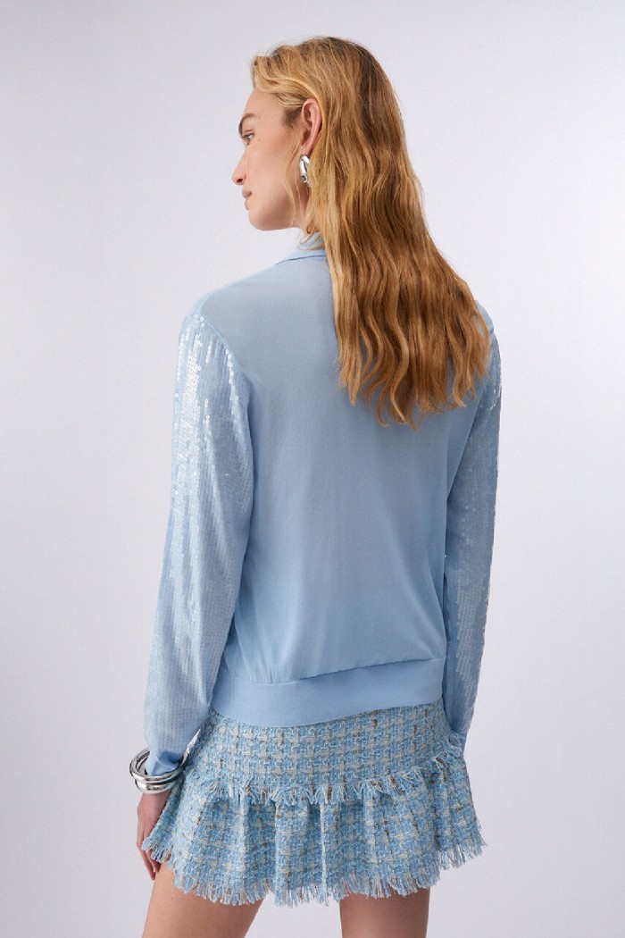 MAGLIA CON PAILLETTES LIU JO