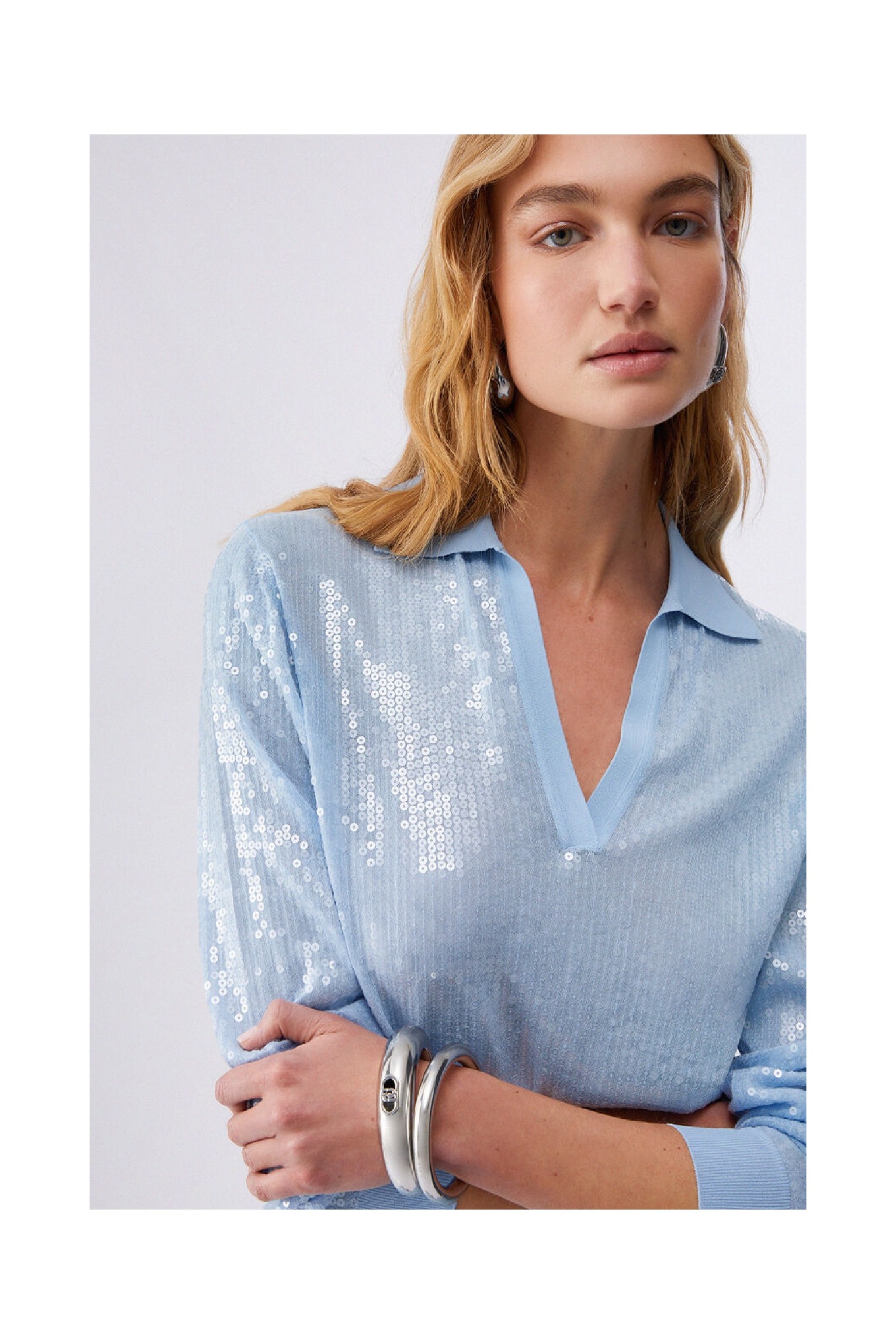 MAGLIA CON PAILLETTES LIU JO