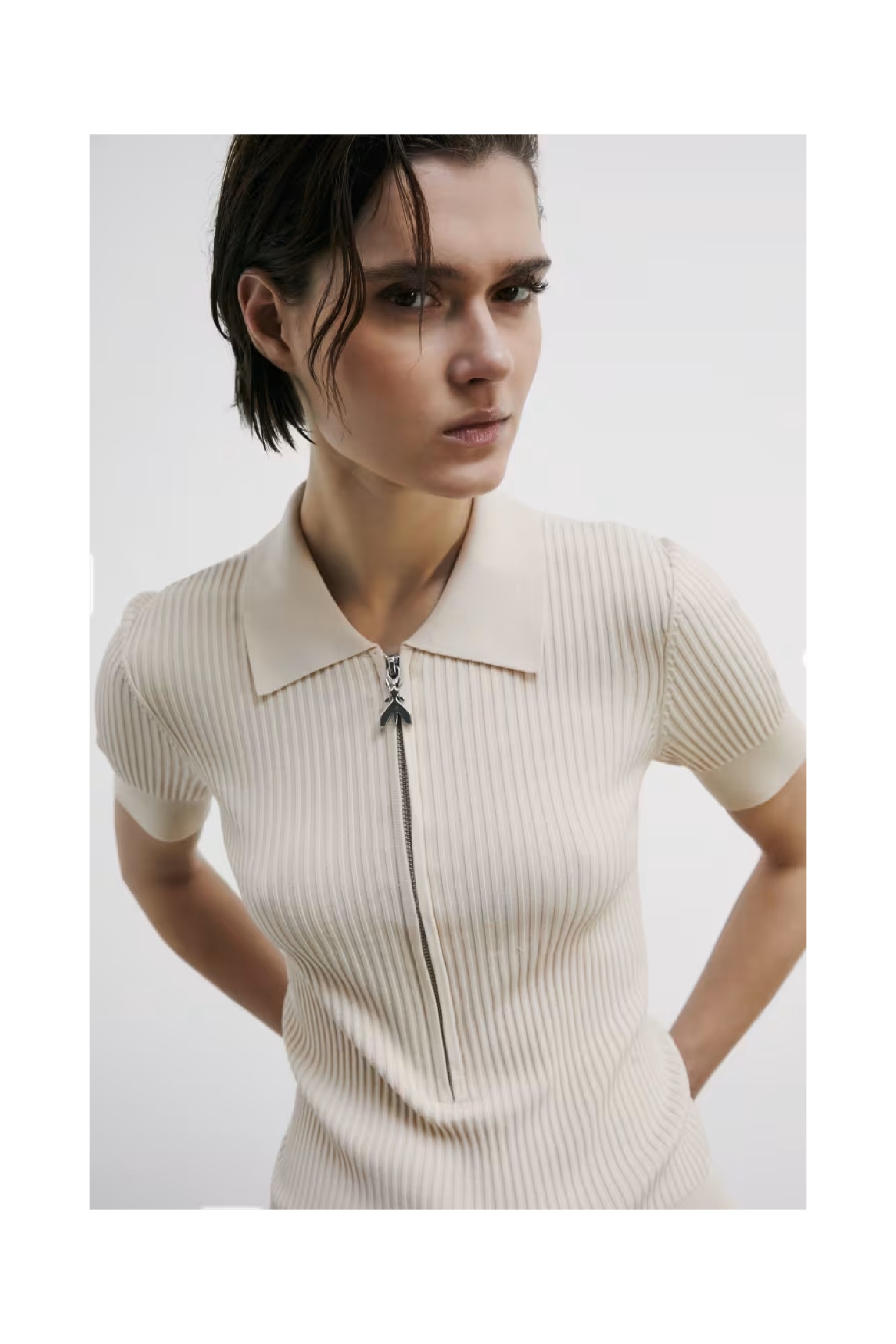 POLO IN MAGLIA LEGGERA PATRIZIA PEPE
