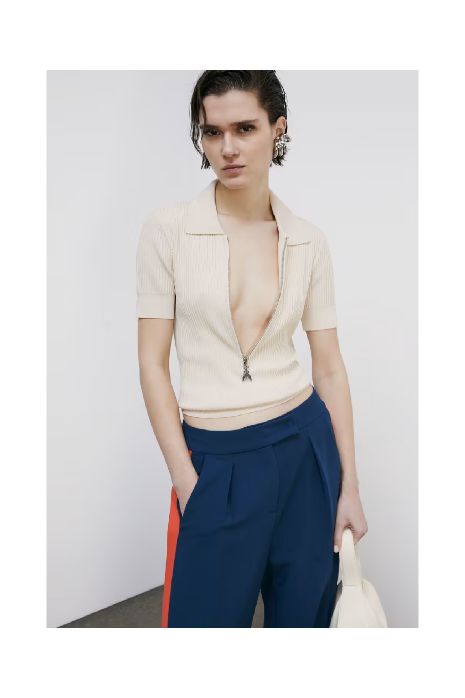 POLO IN MAGLIA LEGGERA PATRIZIA PEPE