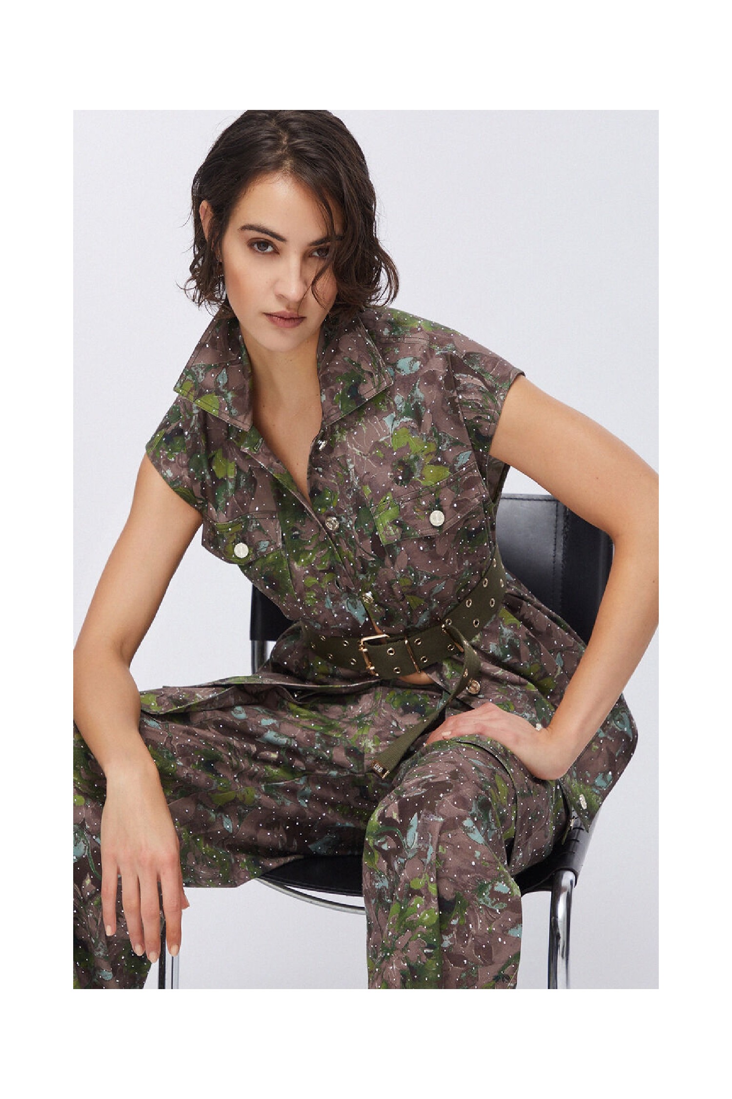 GILET CON STAMPA LIU JO