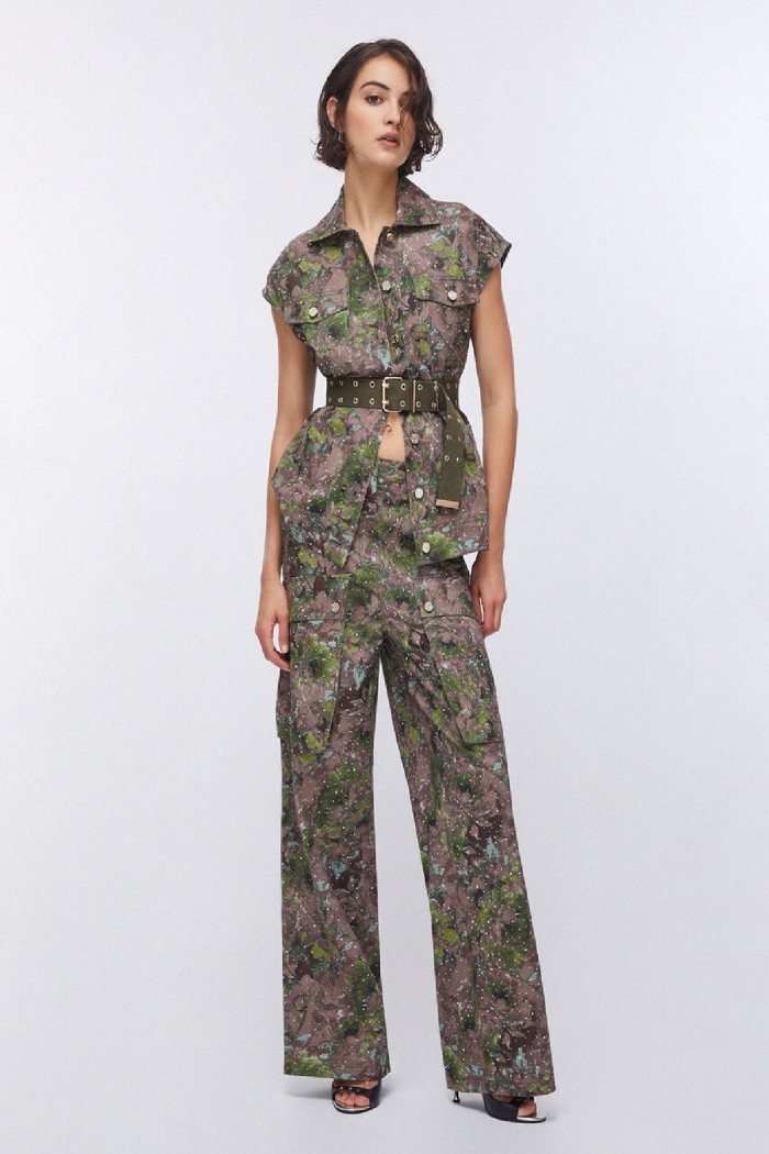 GILET CON STAMPA LIU JO