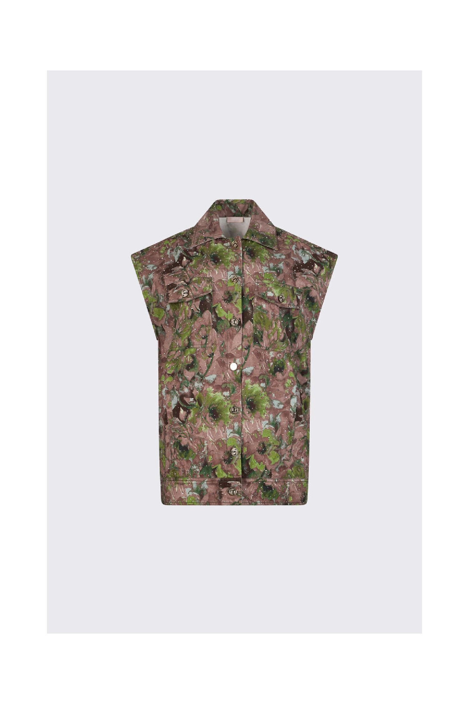 GILET CON STAMPA LIU JO